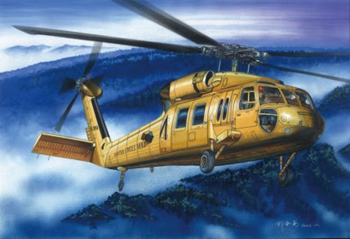 Hobby Boss - 1/72 Uh-60a "Blackhawk" Helicopter (87216)