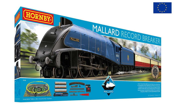 Hornby - Mallard Record Breaker Train Set (Analogue)