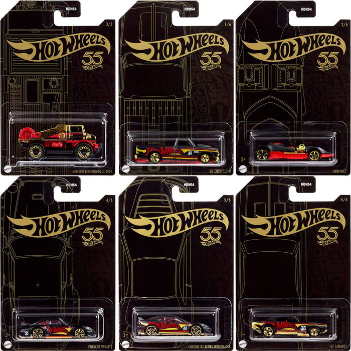 Hot Wheels - Pearl & Chrome Assorted (HDH54) (Sold Individually)