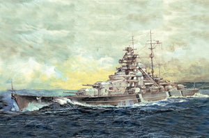 I Love Kit - 1/700 Bismarck Battleship 1941 Top Grade w/ Pontos Detail Up Set
