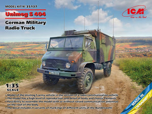 ICM - 1/35 Unimog S 404 - Radio Truck