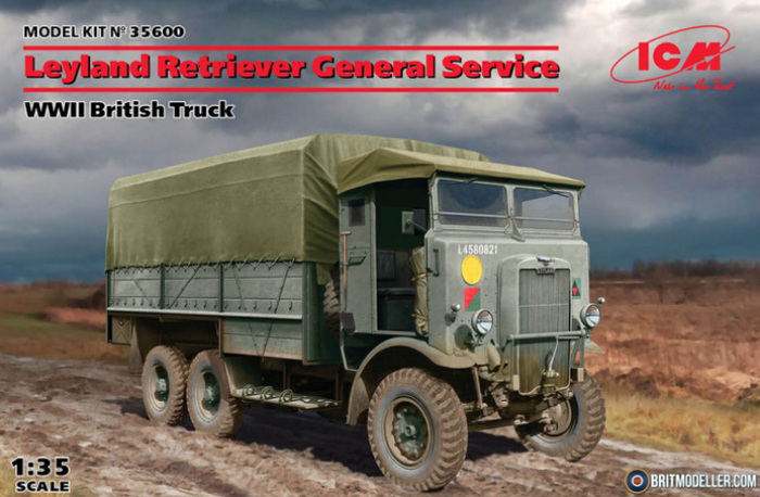ICM - 1/35 Leyland Retriever General Service - WWII British Truck