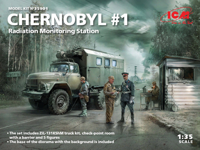 ICM - 1/35 Chernobyl #1 Radiation Monitoring Station