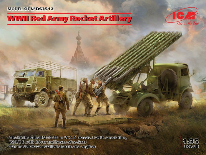 ICM - 1/35 WWII Red Army Rocket Artillery