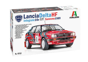 Italeri - 1/12 Lancia Delta HF 16V Integrale "Sanremo 1989"