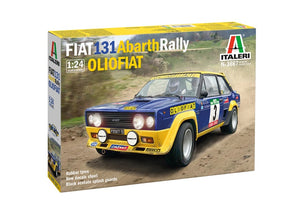 Italeri - 1/24 Fiat 131 Abarth Rally Olio Fiat