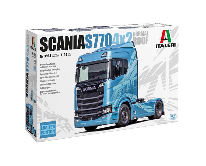 Italeri - 1/24 Scania 770 4x2 Normal Roof