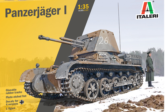 Italeri - 1/35 Panzerjager I w/ P/Etched Sheet