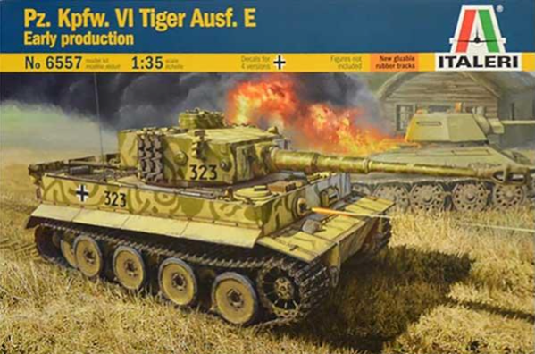 Italeri - 1/35 Pz.Kpfw.VI Ausf. E Tiger Early production