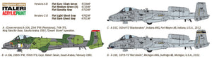 Italeri - 1/72 A-10 A/C Thunderbolt II - Gulf War colour schemes