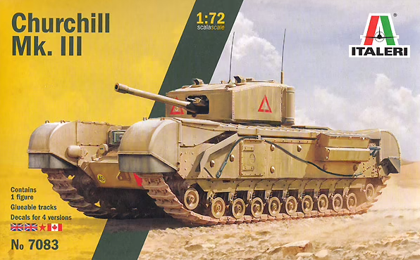 Italeri - 1/72 Churchill MK. III