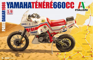 Italeri - 1/9 Yamaha Tenere 660CC 1986 (Paris Dakar)