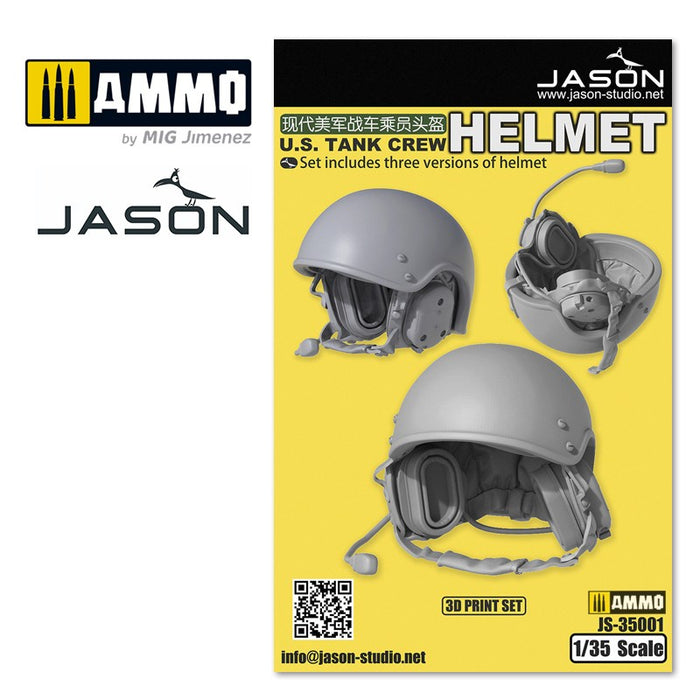 Jason-Studio - 1/35 U.S. Tank Crew Helmet