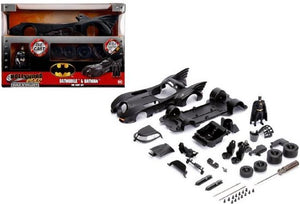 Jada - 1/24 Batman Build & Collect 1989 Batmobile (Hollywood Rides)