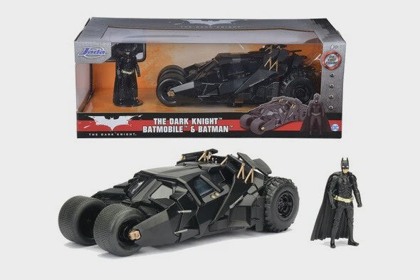 Jada - 1/24 Batmobile 2008 - The Dark Night w/ Figure (Hollywood Rides)