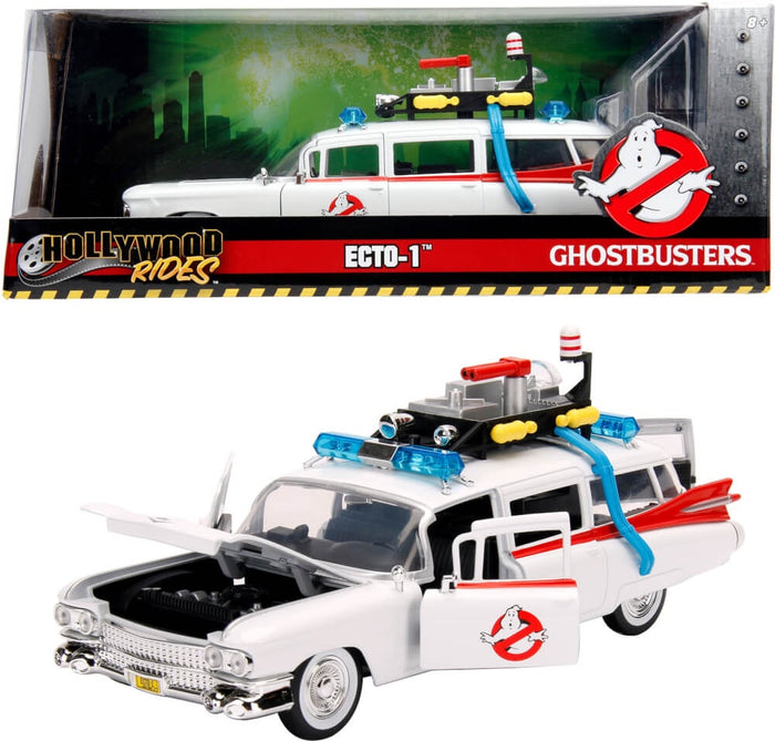 Jada - 1/24 Ghostbuster ECTO-1 (Hollywood Rides)