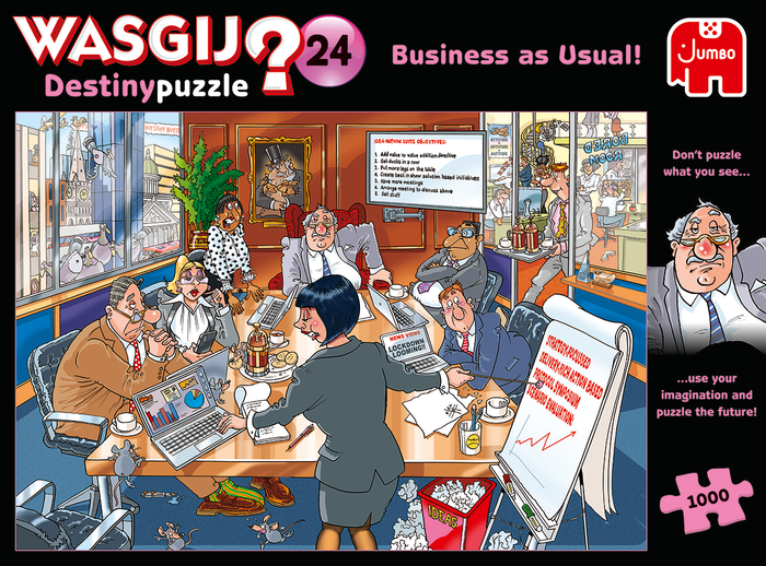 Jumbo - WASGIJ Destiny 24 - Business As Usual (1000pcs)