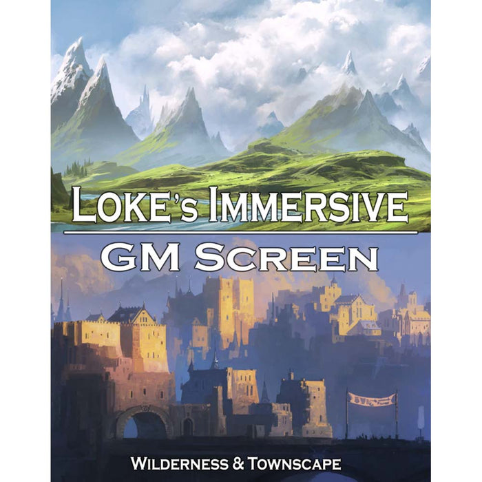 D&D Dungeon Master's Screen: Lokes Immersive GM Screen