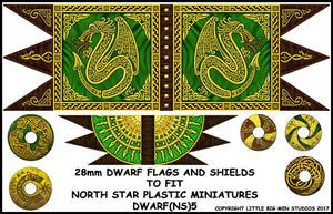 LBMS - Dwarf Flag and Shields Transfers