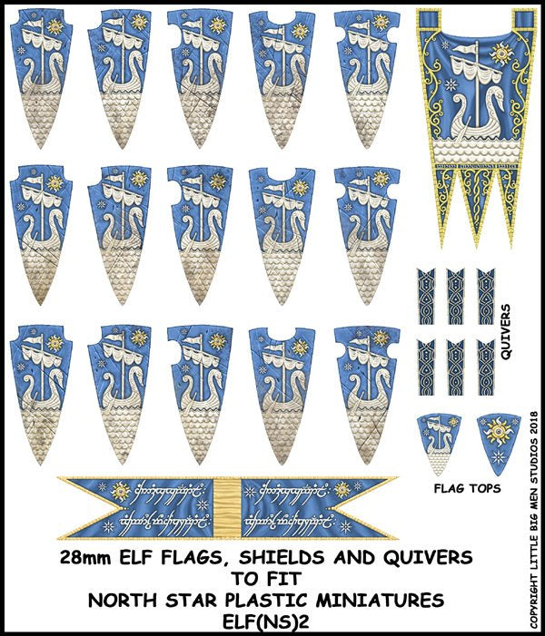 LBMS - Elf Banner and Shields Transfers 2
