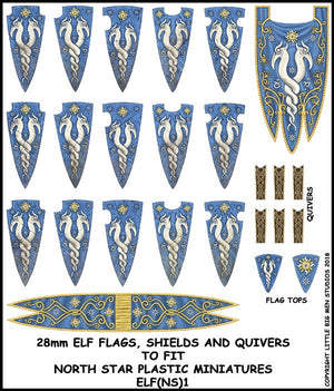LBMS - Elf Flag and Shields Transfers 1