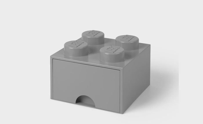 LEGO - Brick Drawer 4 - Medium Stone Grey