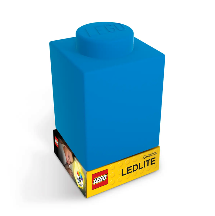 LEGO - Iconic 1x1 Silicone Brick Nitelite - Blue