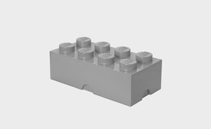 LEGO - Storage Brick 8 - Grey
