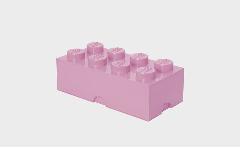 LEGO Storage Brick Pink – Jix Hobbies