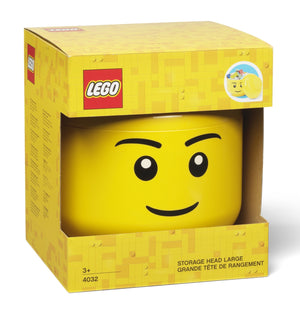 LEGO - Storage Head (Large) - Boy (New)