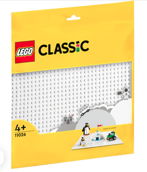LEGO - White Baseplate (11026)