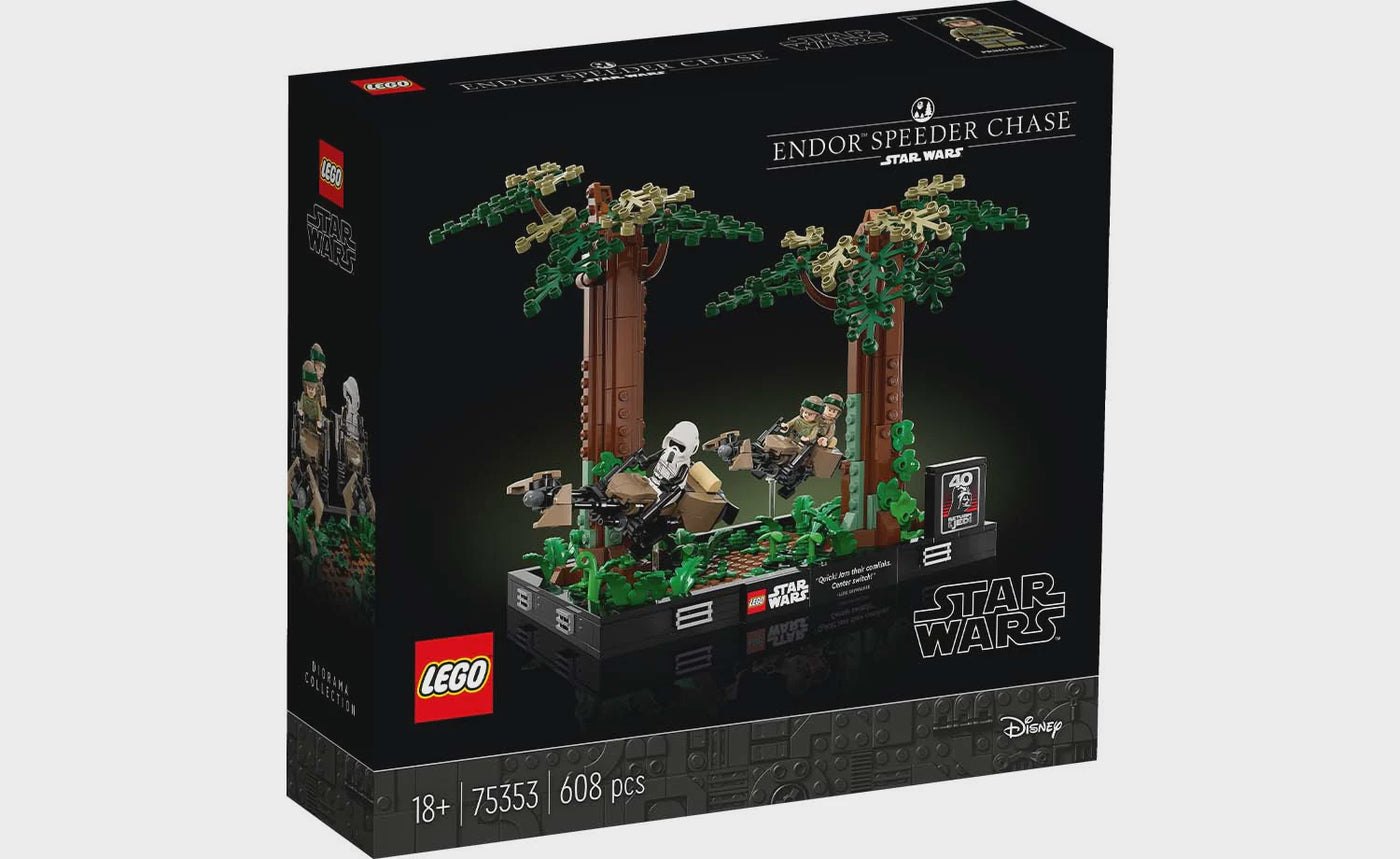 LEGO Endor Speeder Chase Diorama (75353) – Jix Hobbies