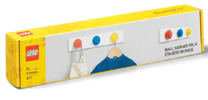 LEGO - Wall Hanger Pack - Red/Blue/Yellow