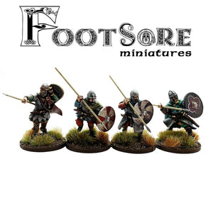 Footsore Miniatures - Huscarls with Spears One