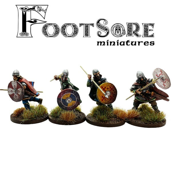 Footsore Miniatures - Huscarls with Spears Two