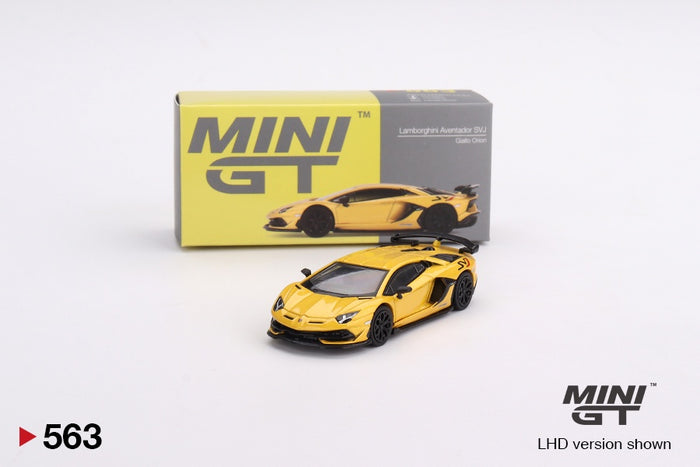 Mini GT - 1/64 Lamborghini Aventador SVJ (Giallo Orion)