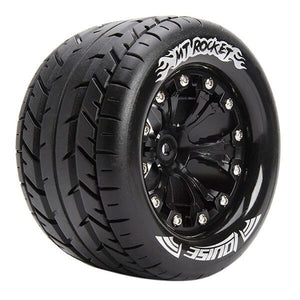 Louise - Mt-Rocket 2.8" 1/10 Monster Truck Tire Soft Compound (Mounted) (2)