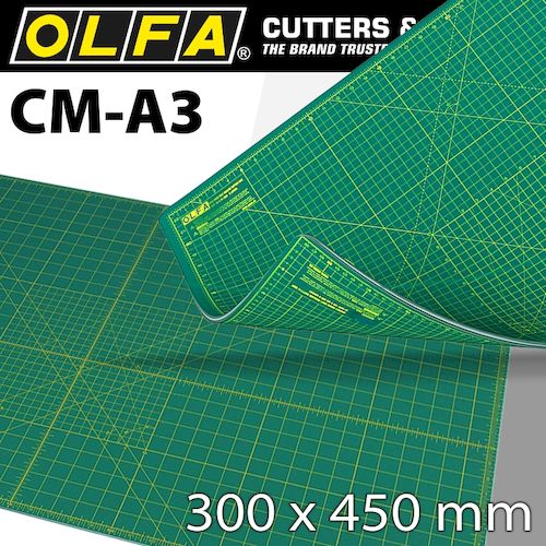Olfa - Cutting Mat 300mm x 450mm A3