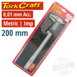 Tork Craft - Vernier Digital 4 Key 200mm