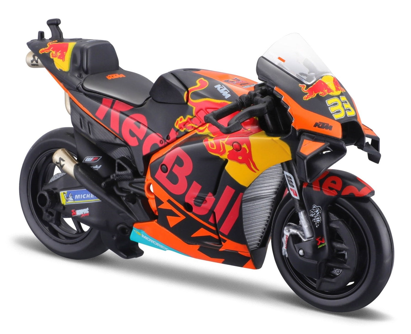 Maisto - 1/18 RedBull KTM RC16 MotoGP 2021 (#33 B.Binder) – Jix Hobbies
