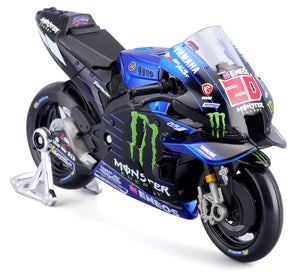 Maisto - 1/18 Yamaha MonsterE MotoGP 2021 (#20 F.Quartararo)