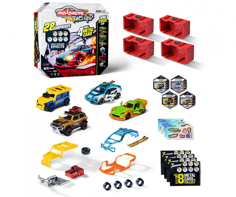 Majorette - Tune Up's Series 2 - 28 Surprises (incl. 4 Cars) – Jix