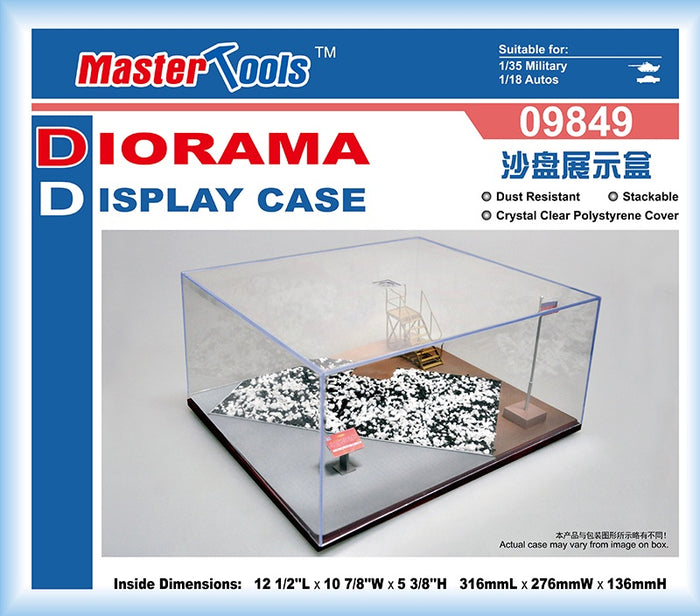 Master Tools - Display Case 316 x 276 x 136mm (09849)