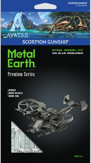 Metal Earth - Avatar - Scorpion Gunship (Premium Service)