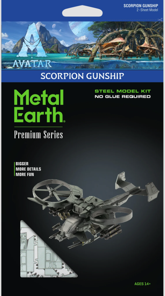 Metal Earth - Avatar - Scorpion Gunship (Premium Service)