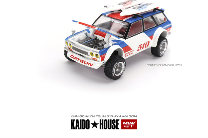 Mini GT - 1/64  Datsun Wagon Surf Safari - KAIDO House