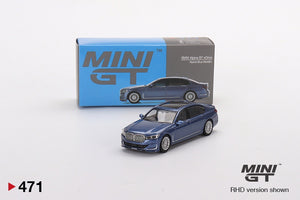 Mini GT - 1/64 BMW Alpina B7 xDrive (Alphina Blue)