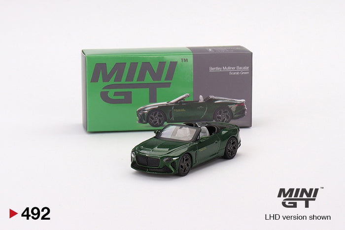 Mini GT - 1/64 Bentley Mulliner Bacalar (Scarab Green)