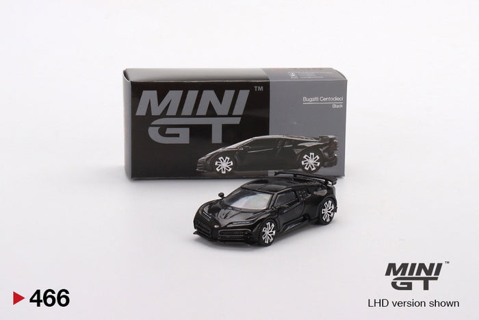 Mini GT - 1/64 Bugatti Centodieci (Black)