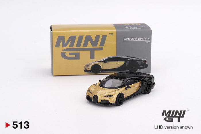 Mini GT - 1/64 Bugatti Chiron Super Sport (Gold)